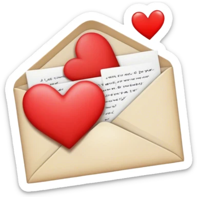 Love letters sticker