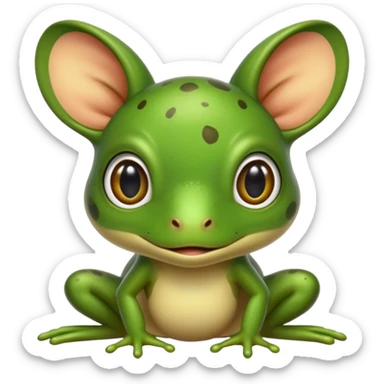 Frog kangaroo hybrid  sticker