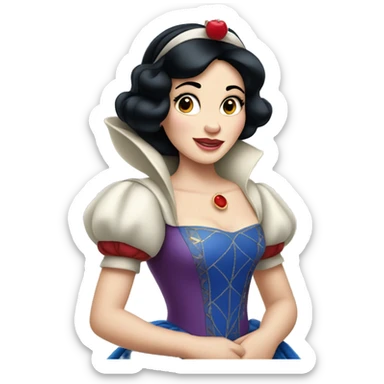 Disney princess Snow White sticker
