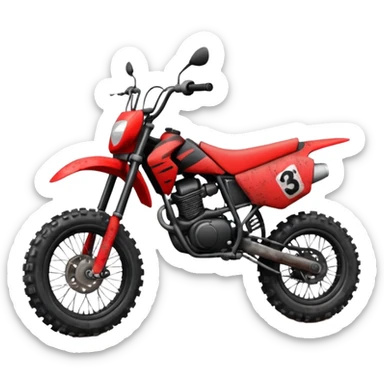 Dirt Bike sticker