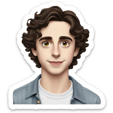 timothee chalamet  sticker