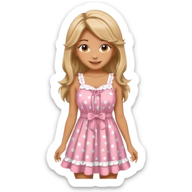 Aesthetic Gyaru Summer Girl sticker