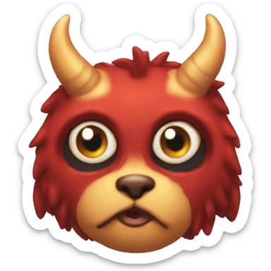 Diablito picaron  sticker