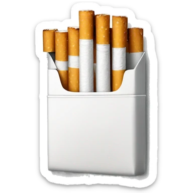 pack of cigarettes  sticker