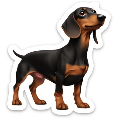 Dachshund Chelsea fc sticker