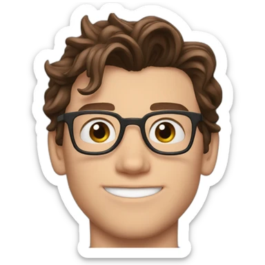 Tom Holland spiderman sticker