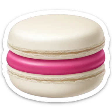 french macaroon sticker
