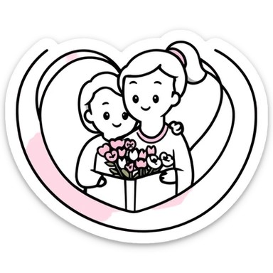 Happy Mothers Day sticker