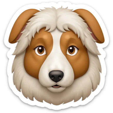 strict sheepdog sticker