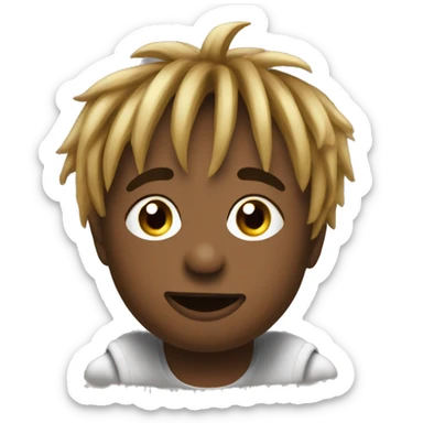 Juice wrld saying I love you  sticker