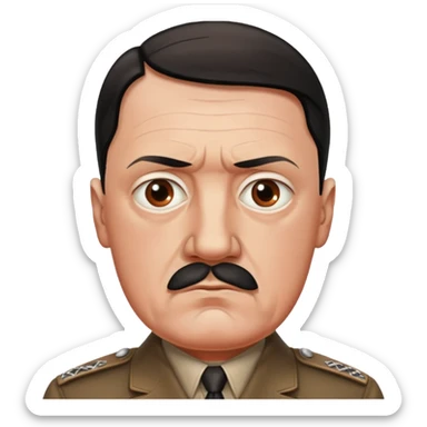 hittler 1942 sticker