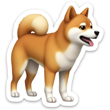 Shiba Inu dog sticker