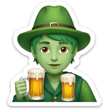 St. Patricks day sticker