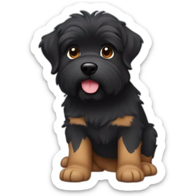 bouvier bernois bave sticker