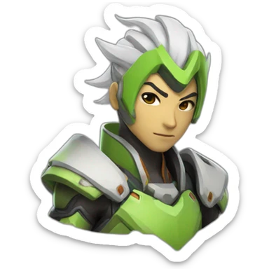 genji-overwatch sticker