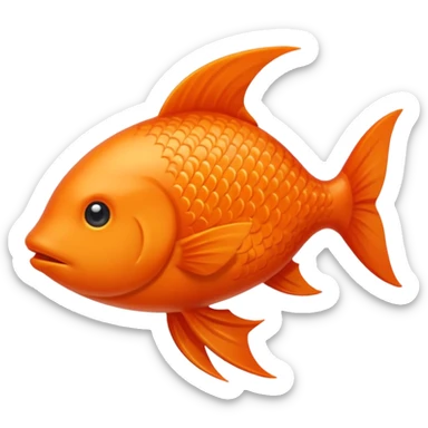 Petit poisson rouge sticker