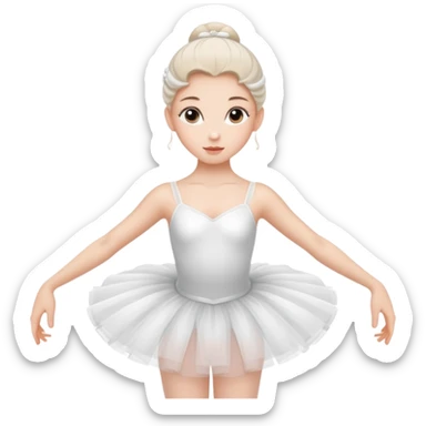 ballerina sticker