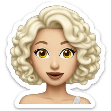 Ladygaga sticker