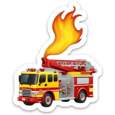 fire-truck-yellow sticker