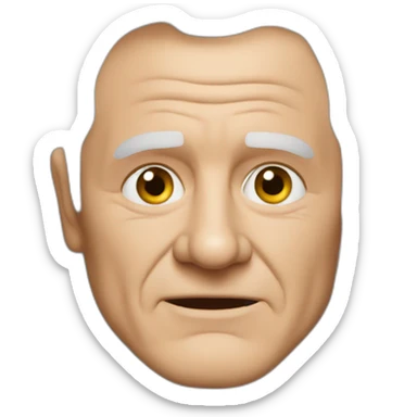 anthony-hopkins cartoon wearing henley sticker