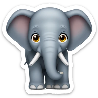 elephant sticker