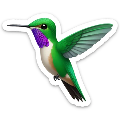 Hummingbird sticker