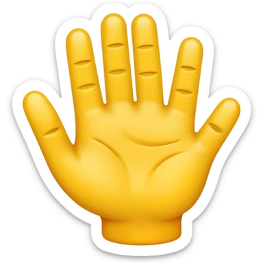 Fingering emoji sticker