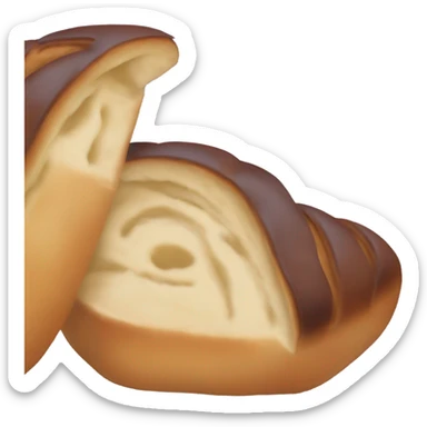 Challah bread sticker