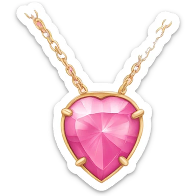 pink jewelry  sticker