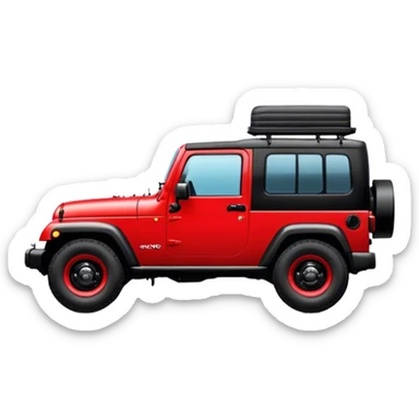 4x4 jeep sticker