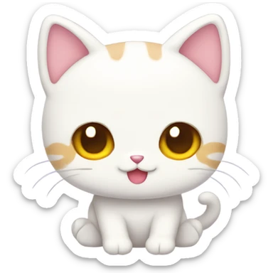 Kawaii sanrio cat sticker