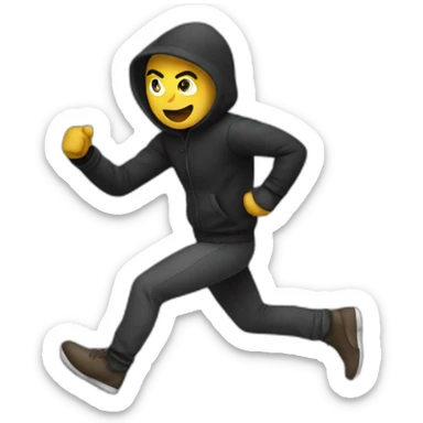 running thief sticker