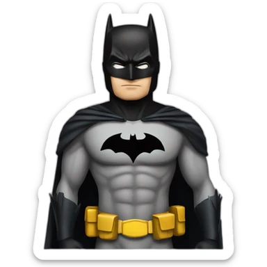Batman and robin sticker