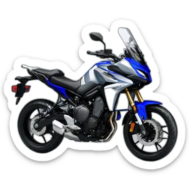 Yamaha Tracer 7 blue silver sticker