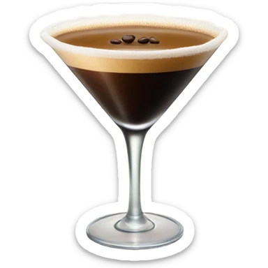 Espresso martini sticker