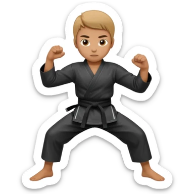 martial arts sticker