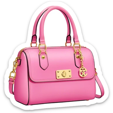 Juicy couture bag sticker