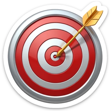 create 3d illustration that indicate session objective sticker