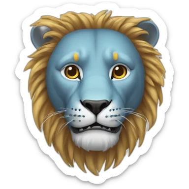 chatbot lion sticker