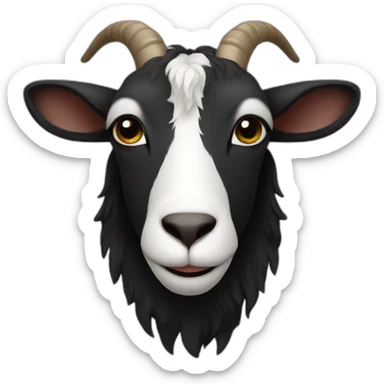 Goat in black CK sweater sticker