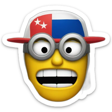 Bender with Czech flag sticker