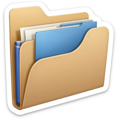 folder that says activites follwed by stack of forms  sticker