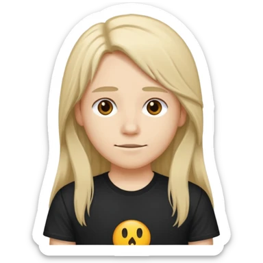 Anime, metal song  sticker