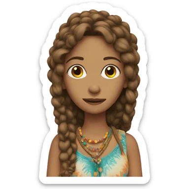 Julia hippie sticker