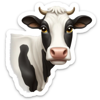 holy cow sticker