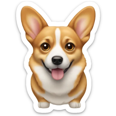 Corgi Chiwawa sticker