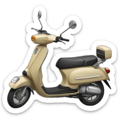 Un scooter au Vietnam  sticker