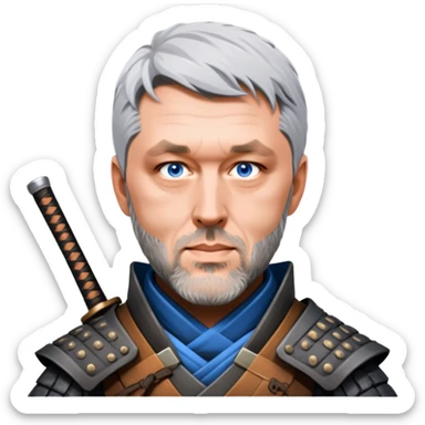 Samurai Ronin sticker