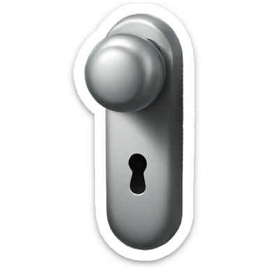 doorknob sticker