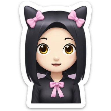 kuromi sanrio sticker